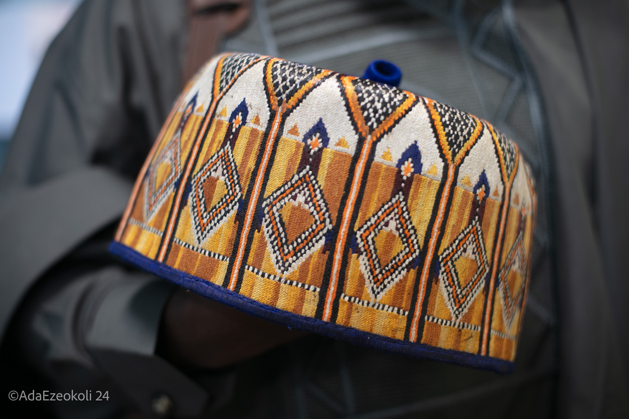 Traditional Colorful Northern Nigerian Men's Cap